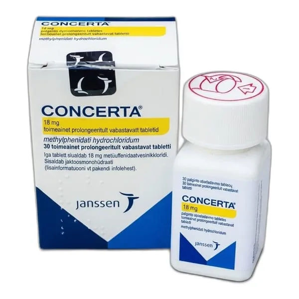 Concerta ER 18mg