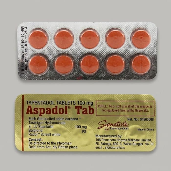 Aspadol 100mg (Tapentadol) | Advanced Acute Pain Relief Medication Buy Tapentadol 100mg Online